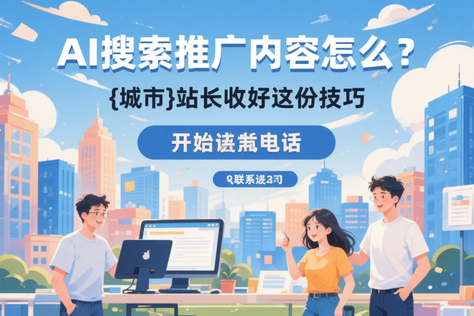 AI搜索推广内容怎么写?咸阳站长收好这份技巧