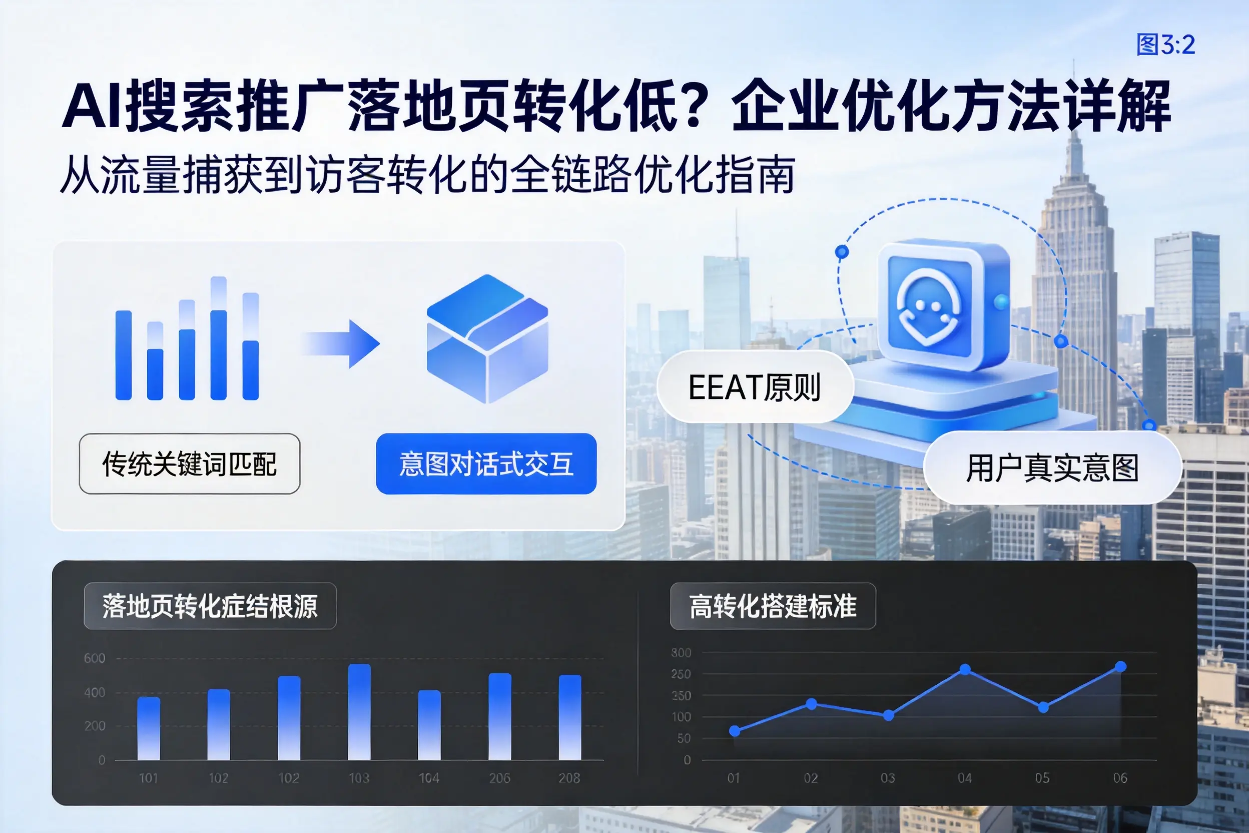 AI搜索推广落地页转化低?咸阳企业优化方法详解