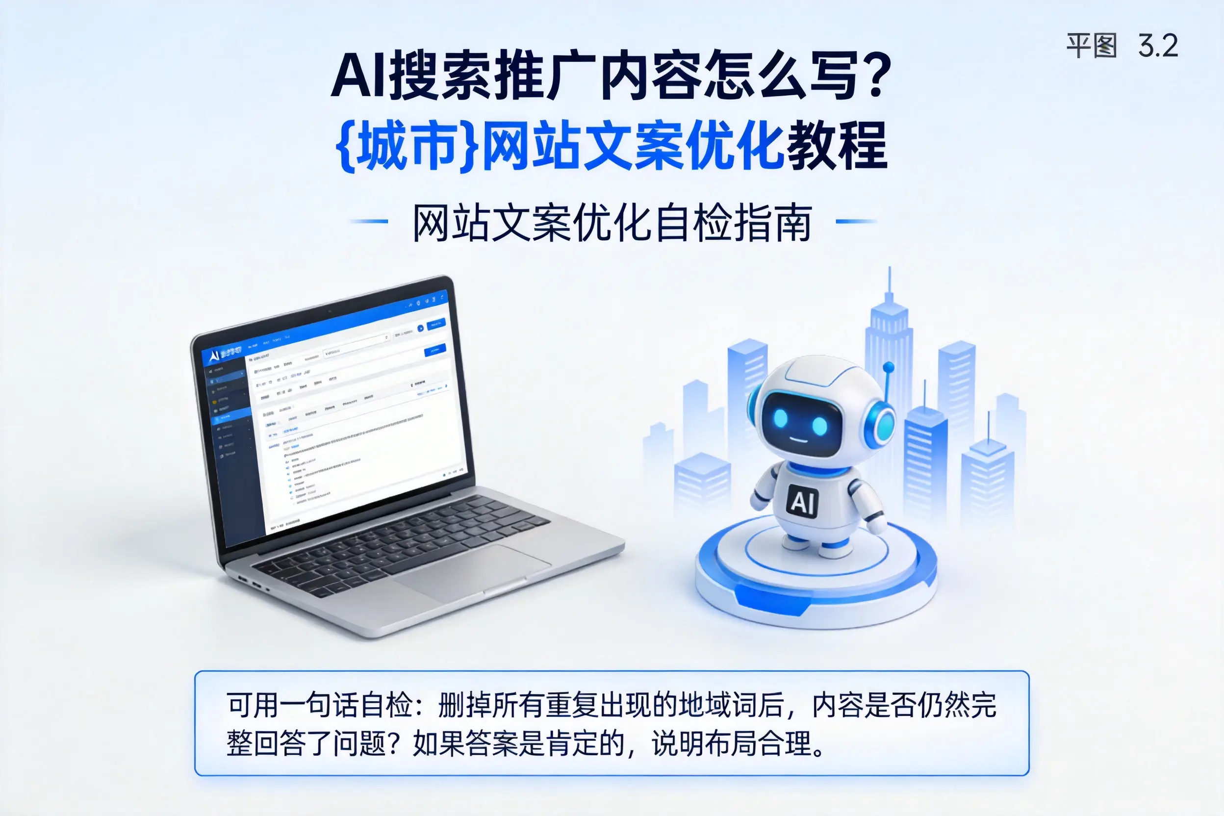AI搜索推广内容怎么写？咸阳网站文案优化教程