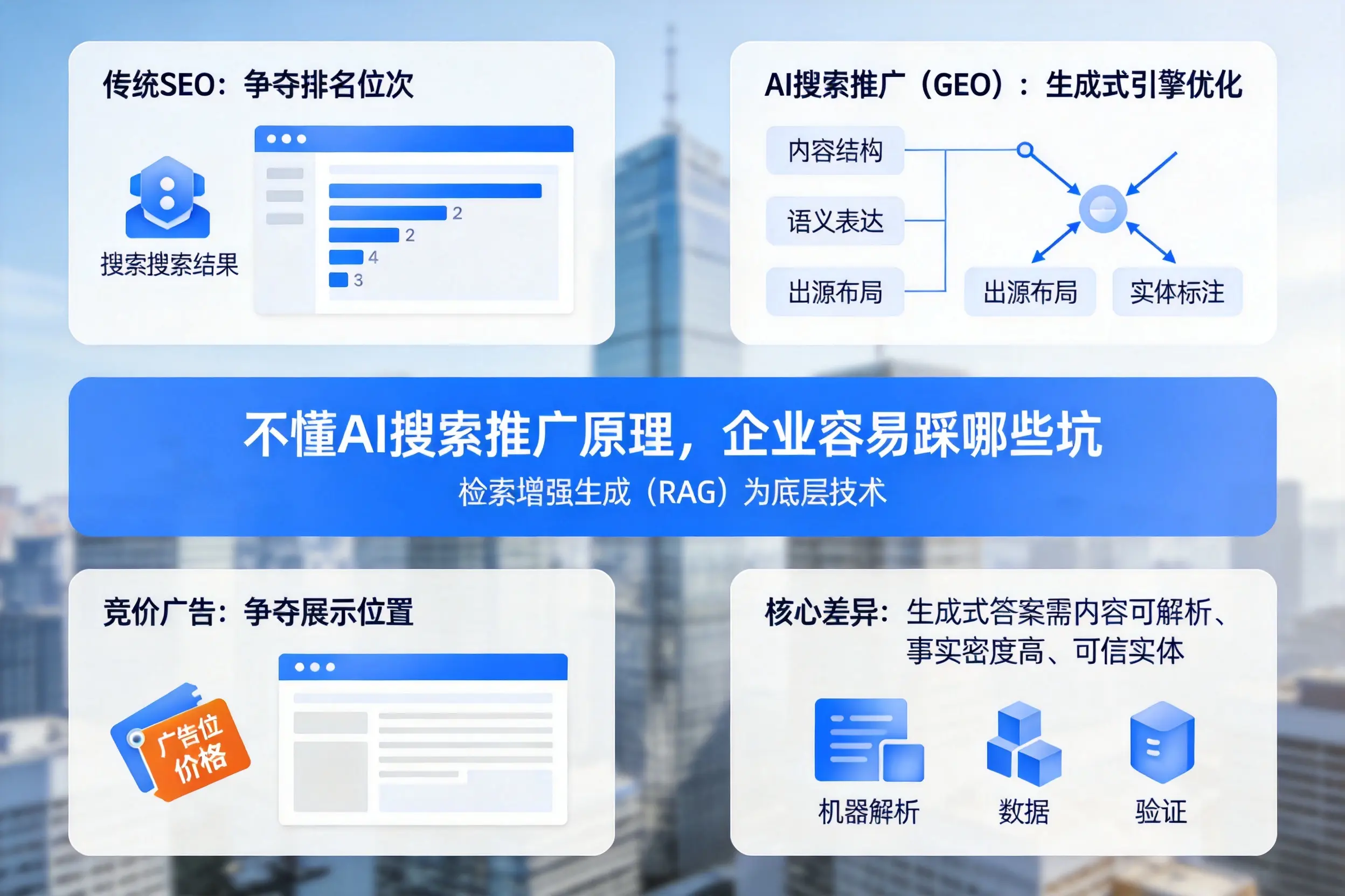 不懂AI搜索推广原理，咸阳企业容易踩哪些坑