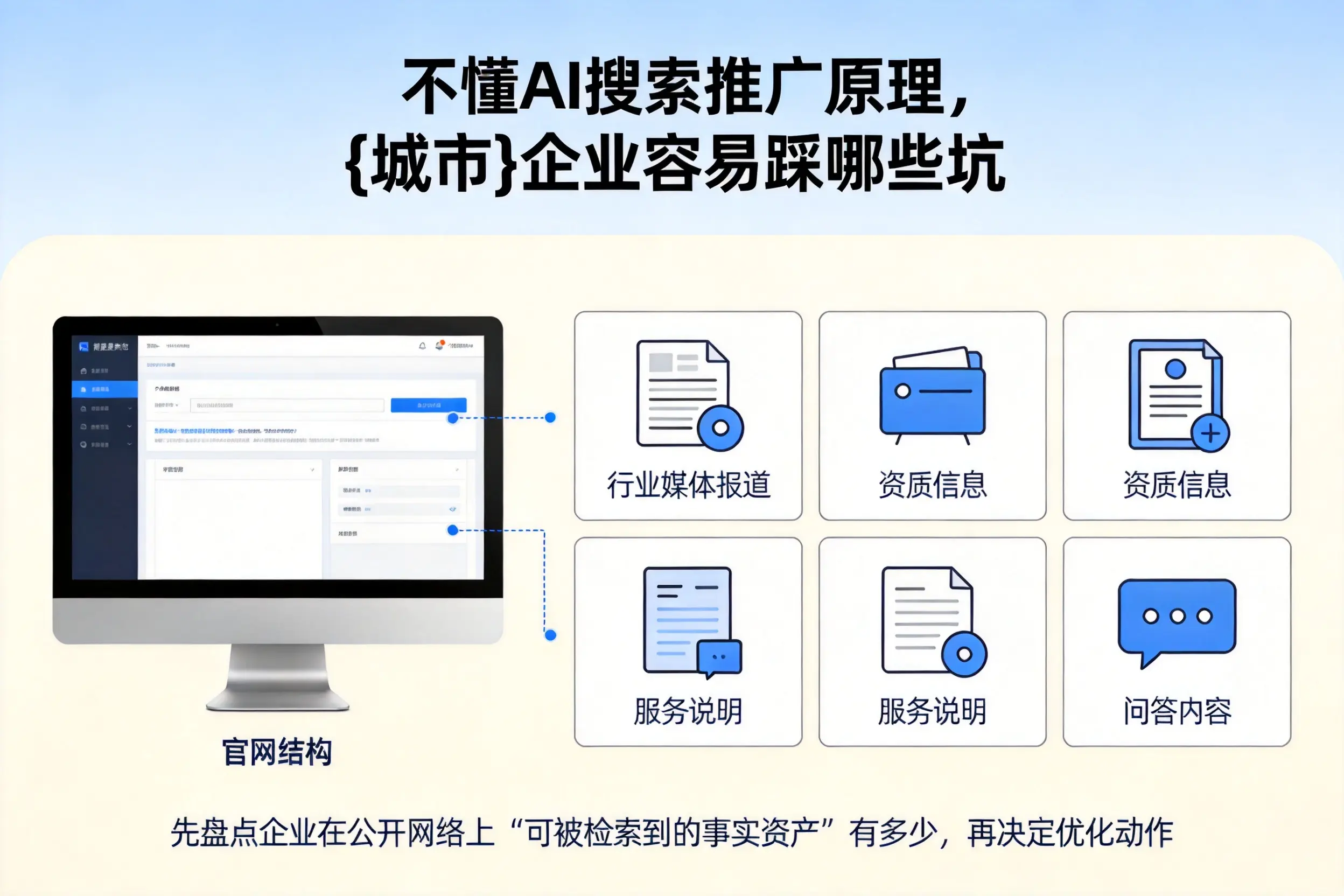 不懂AI搜索推广原理，咸阳企业容易踩哪些坑