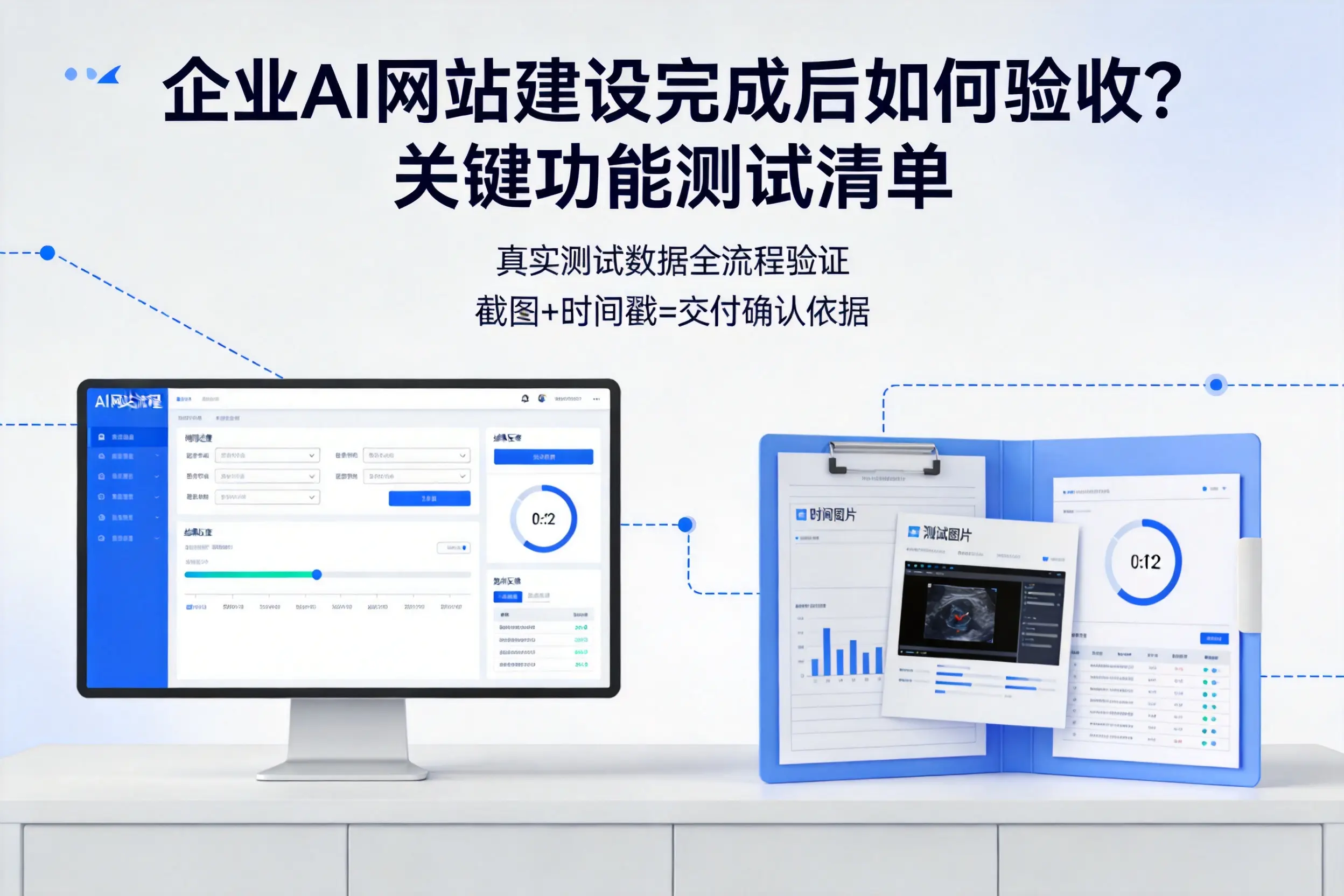 咸阳企业AI网站建设完成后如何验收?关键功能测试清单