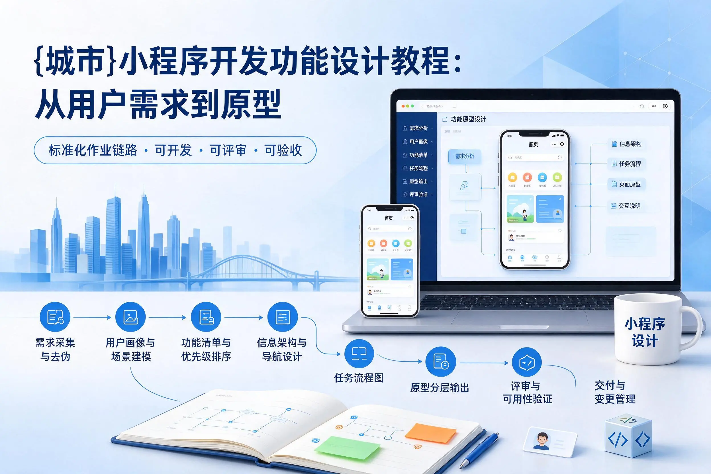 咸阳小程序开发功能设计教程：从用户需求到原型