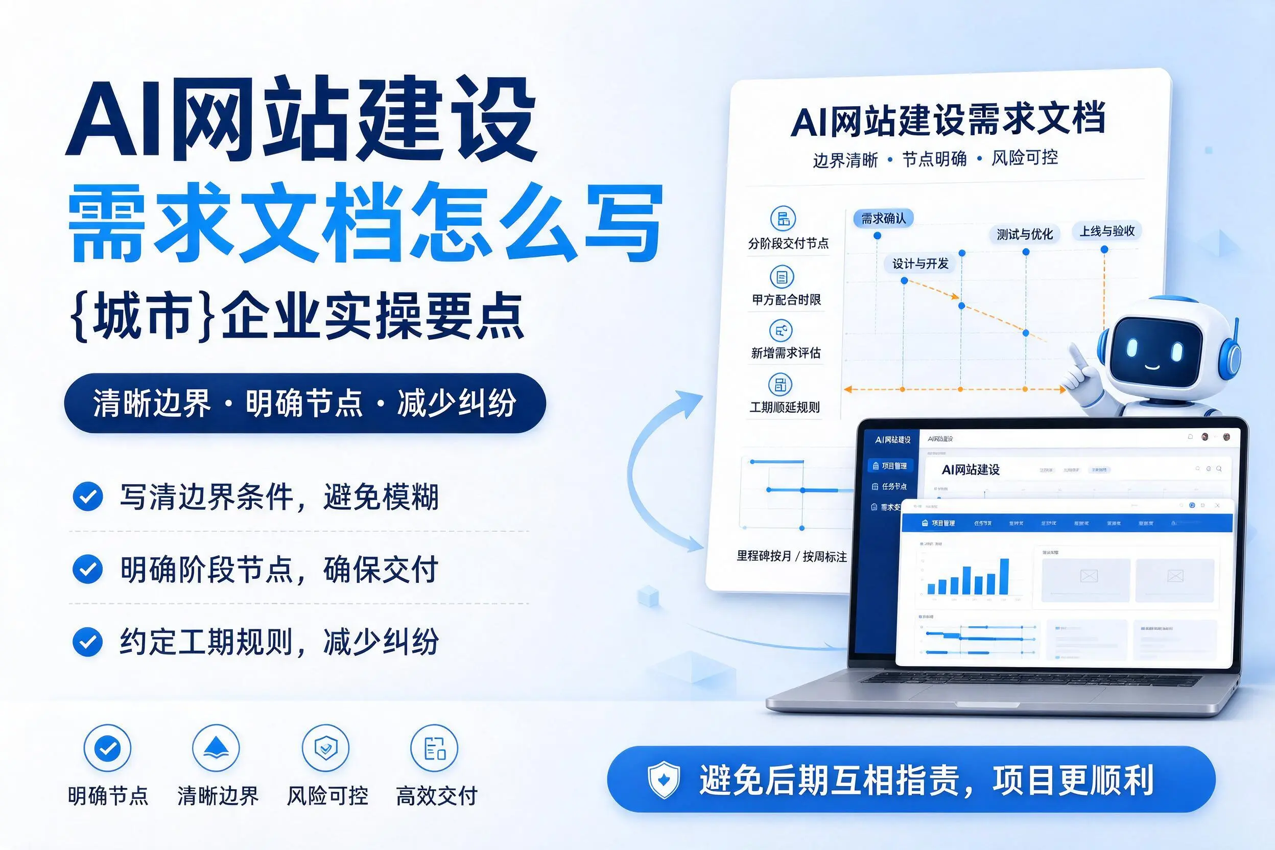 AI网站建设需求文档怎么写,咸阳企业实操要点